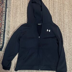 Under Armour Black Jacket with Yellow Accents